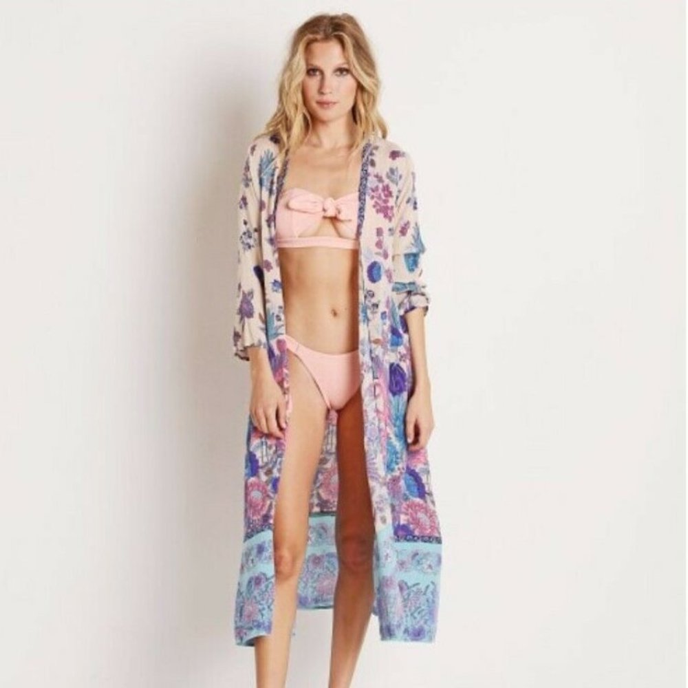 SPELL & the Gypsy Collective Mermaid Siren Song Duster Kimono One Size